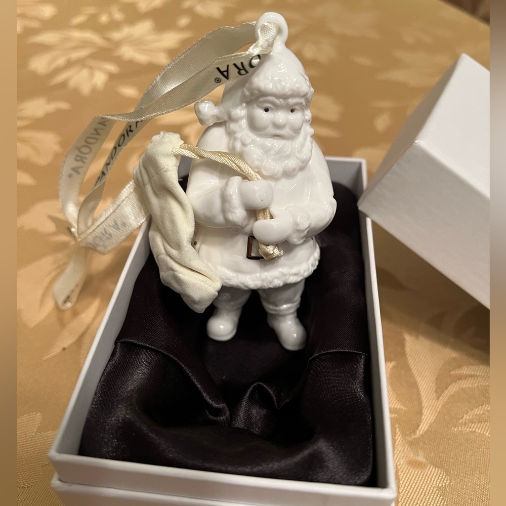 Pandora White Santa Ornament - Picture 5 of 8